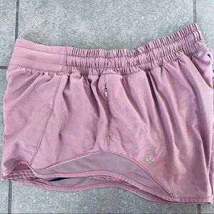 Lululemon hotty hot running shorts